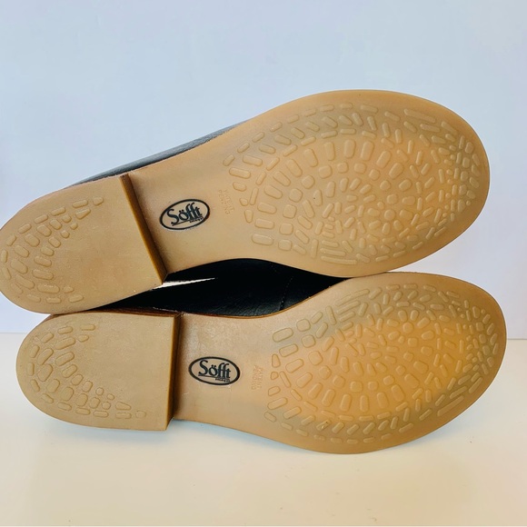 Sofft Mules Naoko Black Leather New in Box Size 10 - Picture 10 of 14